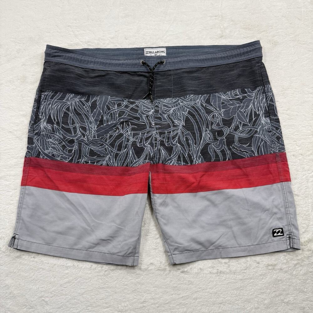 Billabong Lay Backs Shorts Men’s Swim Trunks Tribal Board Summer Size Large L/G
